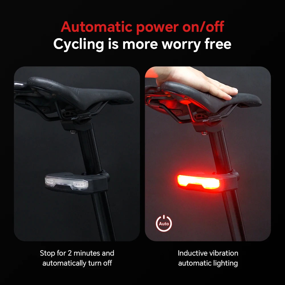RAVEMEN Bike Turn Signals. Rear Light Bicycle. Wireless Taillight Horn .NT101 Anti-Theft Vibration Alarm. Auto On-Off Brake Sensor.