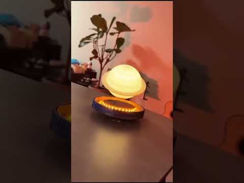 3D Levitating Saturn Lamp Floating Planet Lamp Magnetic Levitation Desk Light with Luminous Base Unique Home Decor For Office Gi